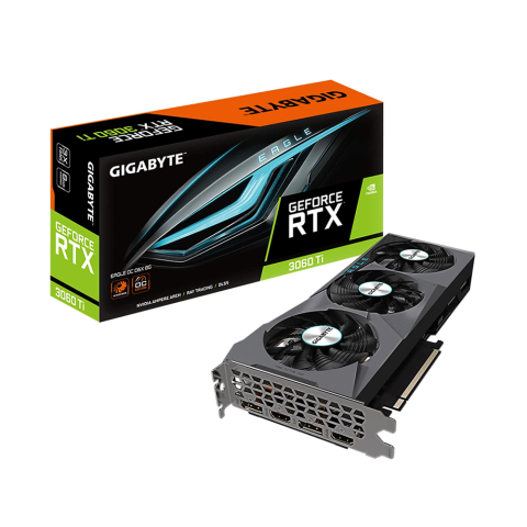 Card màn hình Gigabyte GeForce RTX 3060 Ti EAGLE OC D6X