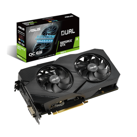 Card màn hình Asus Dual GeForce GTX 1660 Ti OC edition