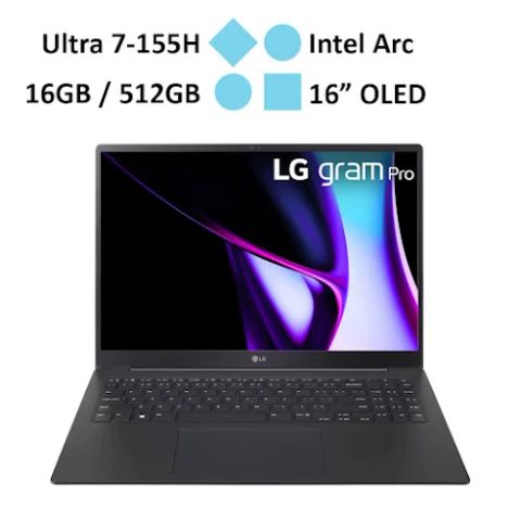 Laptop LG Gram 16Z90SP-K.AH75A5 (Ultra 7-155H/RAM 16GB/Onboard/512GB SSD/ Windows 11)