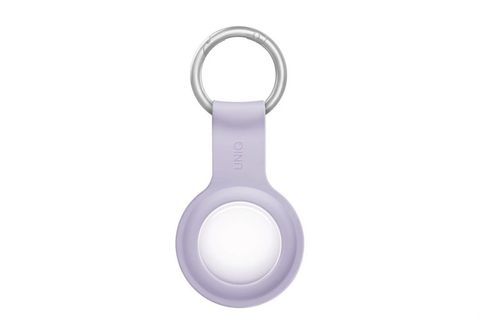 Vỏ bảo vệ AirTag Silicon UNIQ LINO LIQUID Liquid Tím