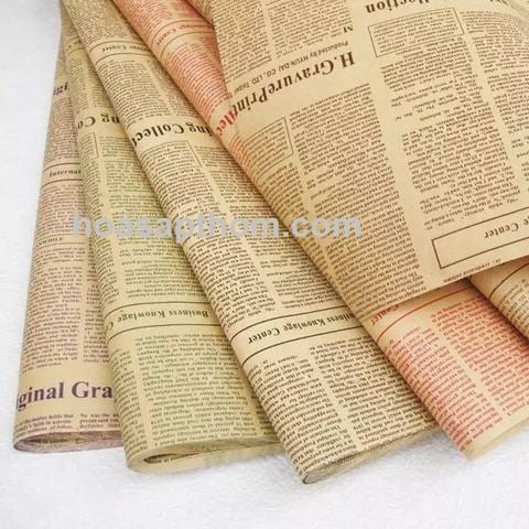 Giấy báo gói hoa 