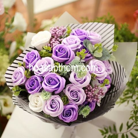 Hoa hồng sáp cao cấp 