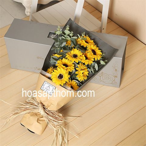 Hoa hướng dương sáp thơm 