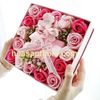 Hộp hoa hồng sáp thơm vuông làm quà sinh nhật