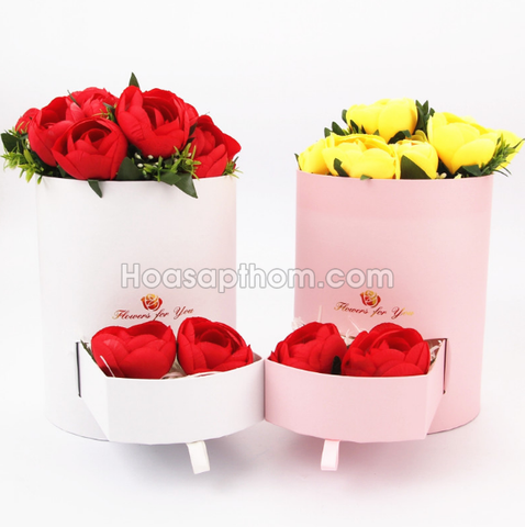 Hộp Trụ Cắm Hoa Sáp