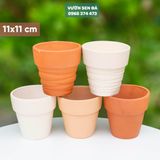  Chậu đất nung 11x11cm 