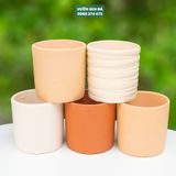  Chậu đất nung hình trụ 
