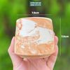  Chậu đất nung cúp miệng 7.5x7.5cm 