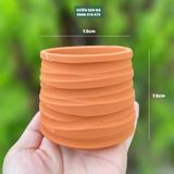  Chậu đất nung cúp miệng 7.5x7.5cm 