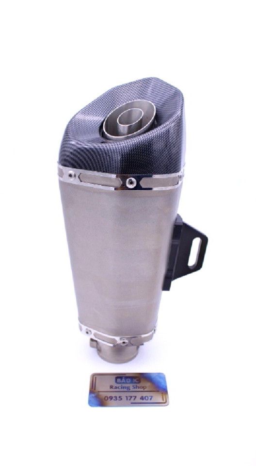 pô akrapovic ngắn