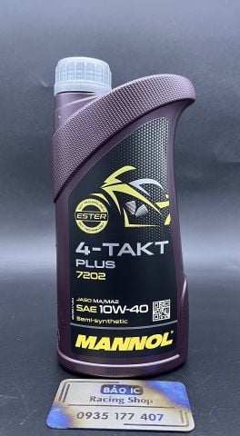  Nhớt Mannol 7202 4 TAKT Plus Jaso MA2 API SL Germany 