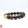 Vòng Thạch Anh Khói Mix Charm Bạc 400