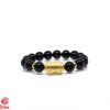Vòng Mã Não Đen Mix Charm Bạc 160