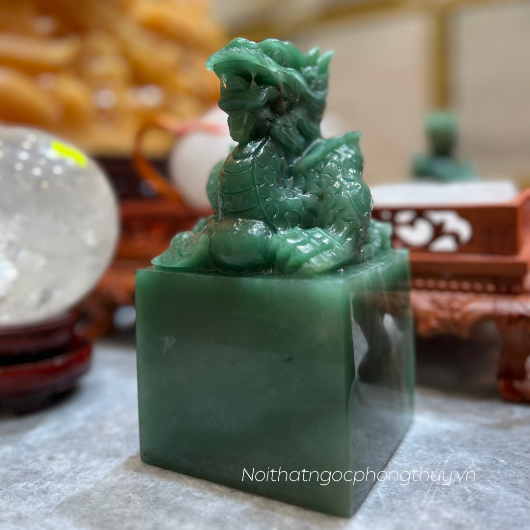Ấn rồng xanh ngọc đông linh