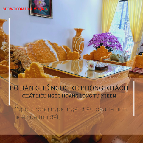 Bộ bàn ghế ngọc kê phòng khách