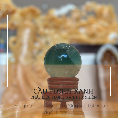 Cầu xanh Florit xanh tự nhiên