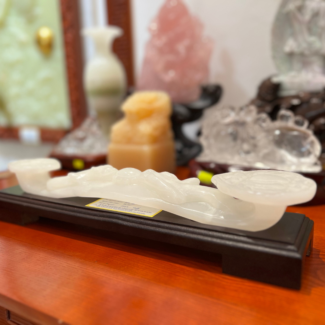 Gậy như ý bạch ngọc