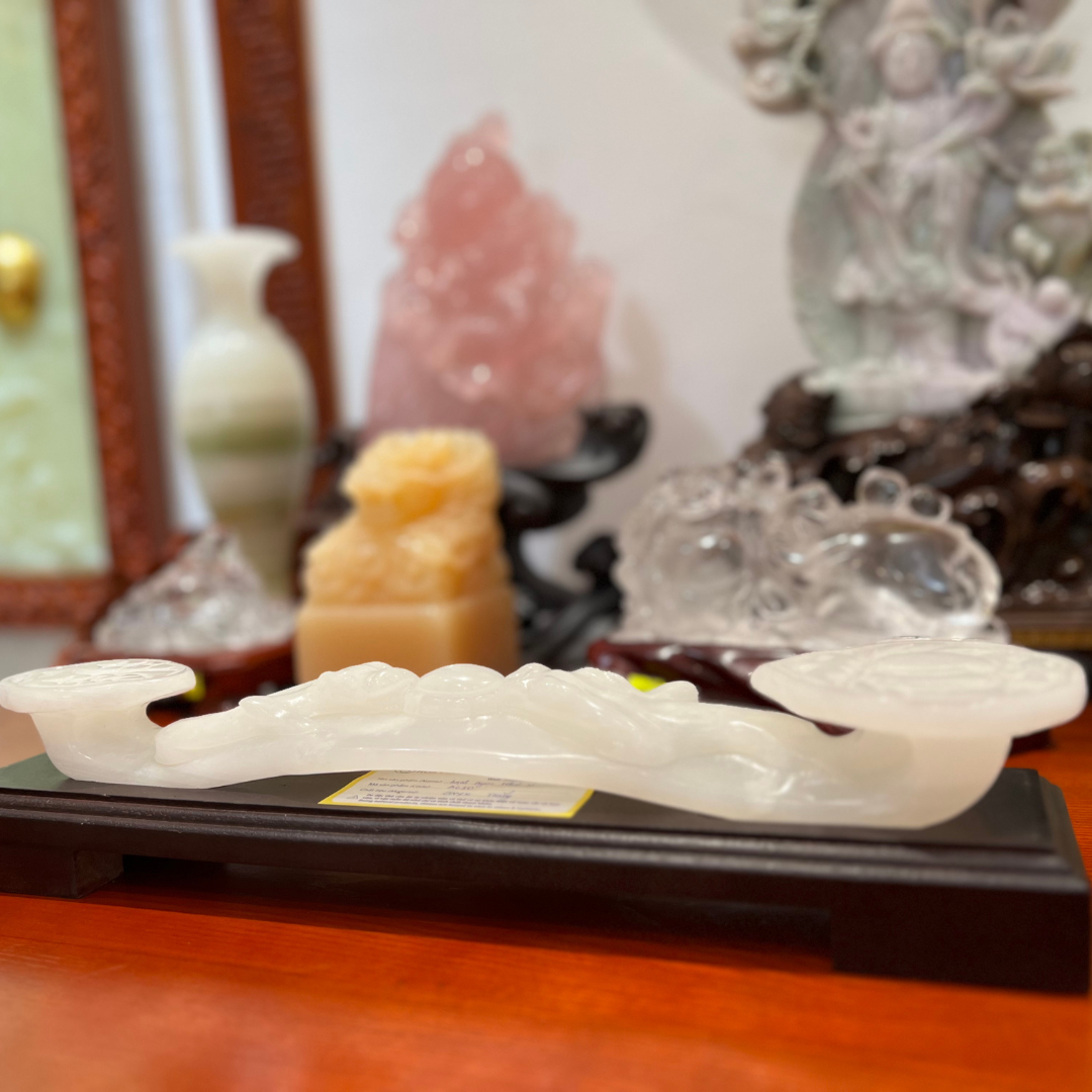 Gậy như ý bạch ngọc