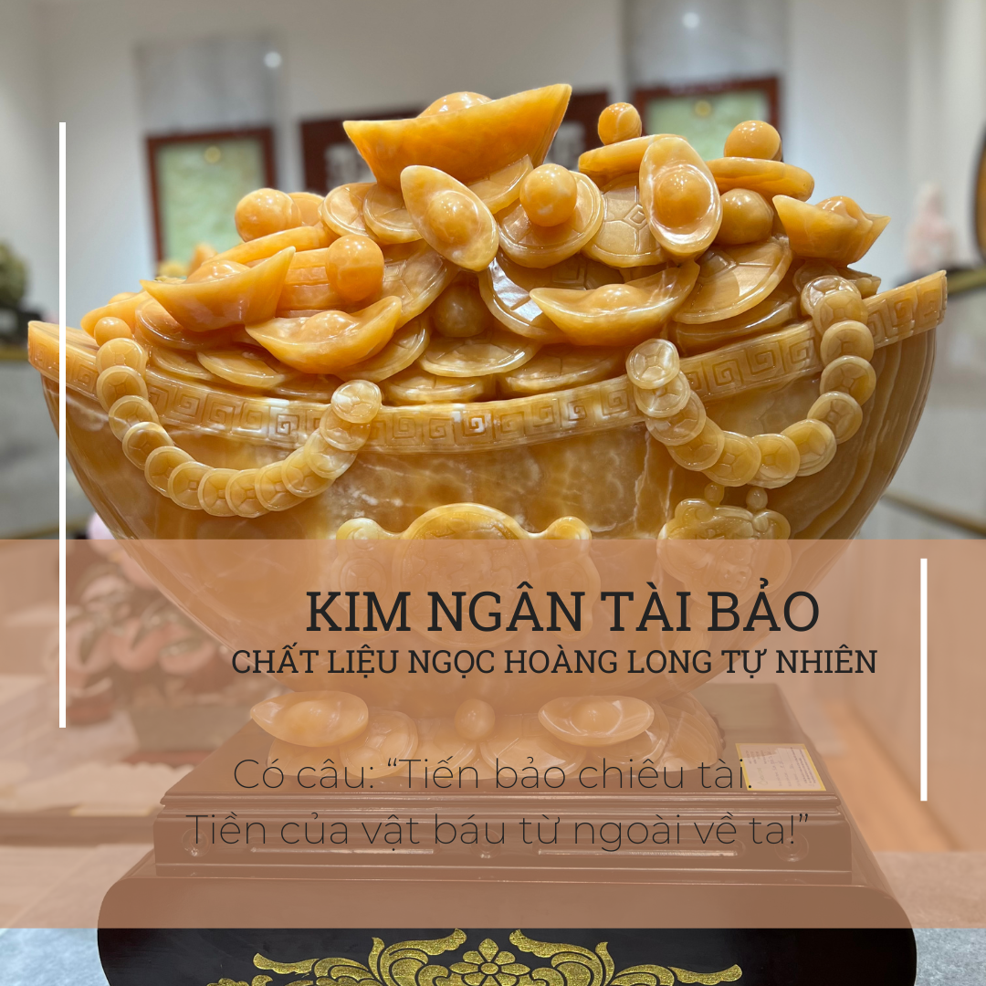 Tác phẩm: Kim ngân tài bảo ngọc Hoàng Long