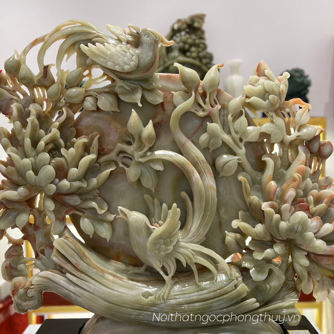 Tác phẩm: Chim trĩ mẫu đơn hoa