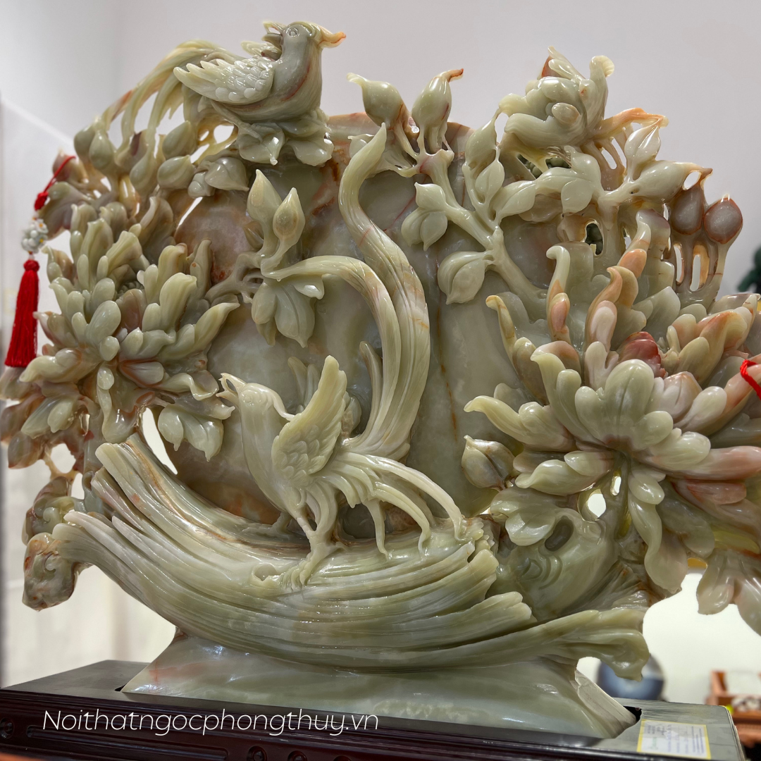 Tác phẩm: Chim trĩ mẫu đơn hoa