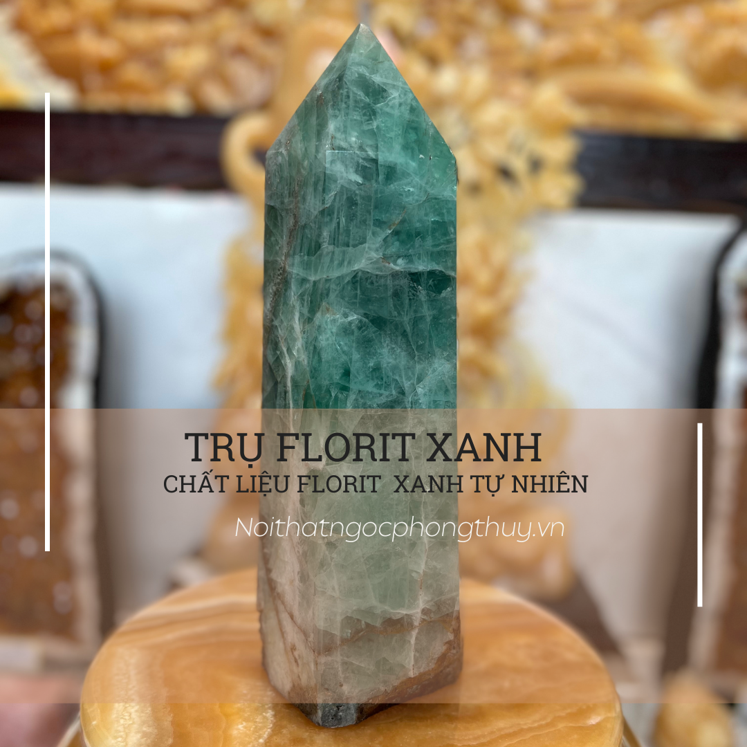 Trụ Florit xanh tự nhiên