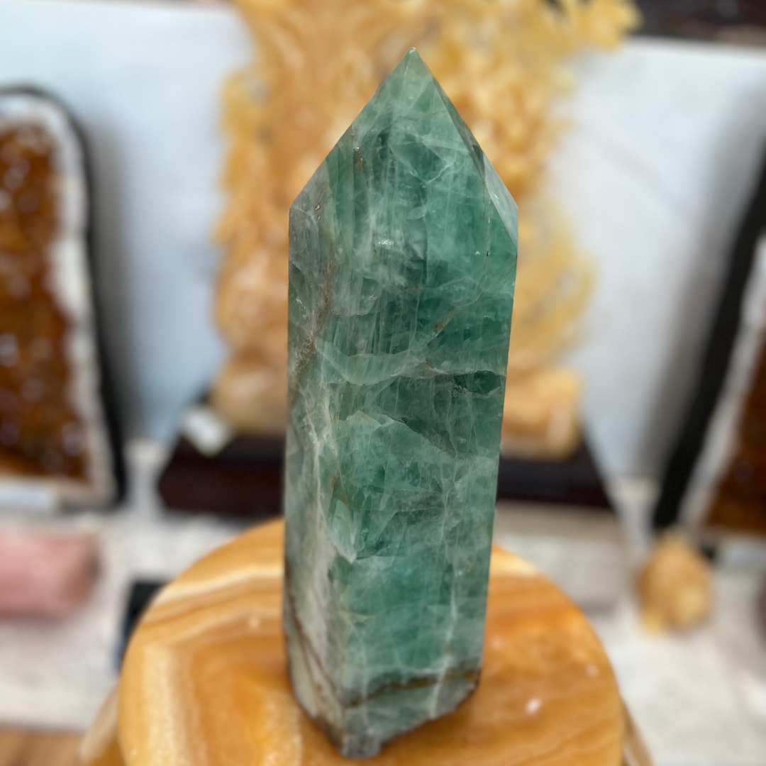 Trụ Florit xanh tự nhiên