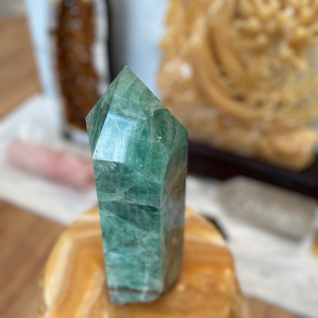 Trụ Florit xanh tự nhiên