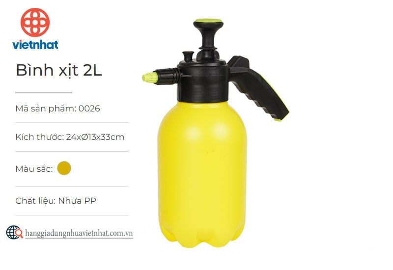 Bình xịt 2L 0026 – Nhựa Việt Nhật Plastic - Hokori cao cấp