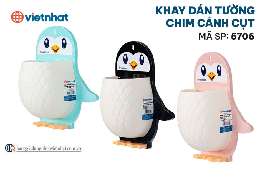 Khay dán tường chim cánh cụt 5706