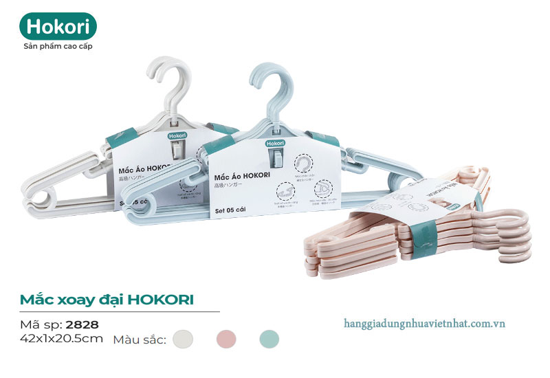 Mắc áo xoay đại Hokori 2828