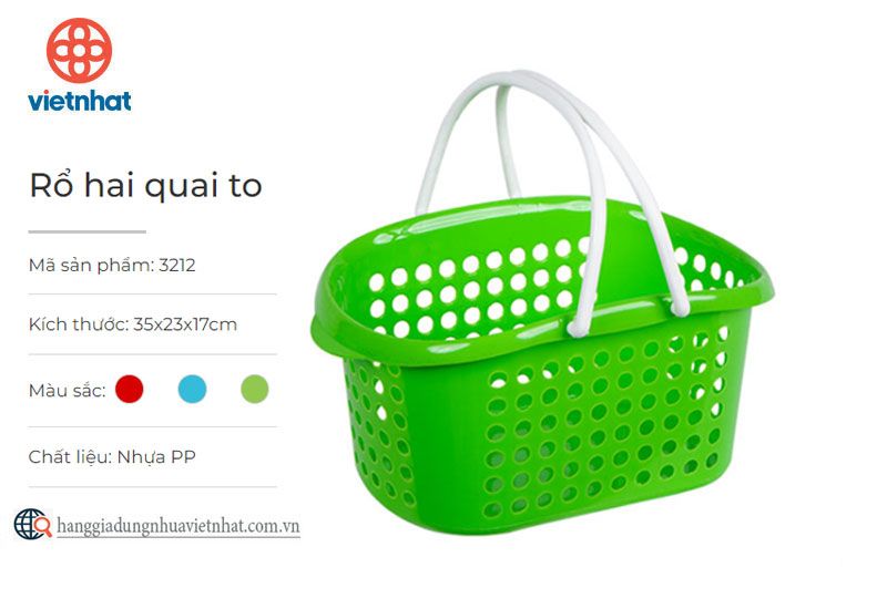 Rổ 2 quai đại 3212