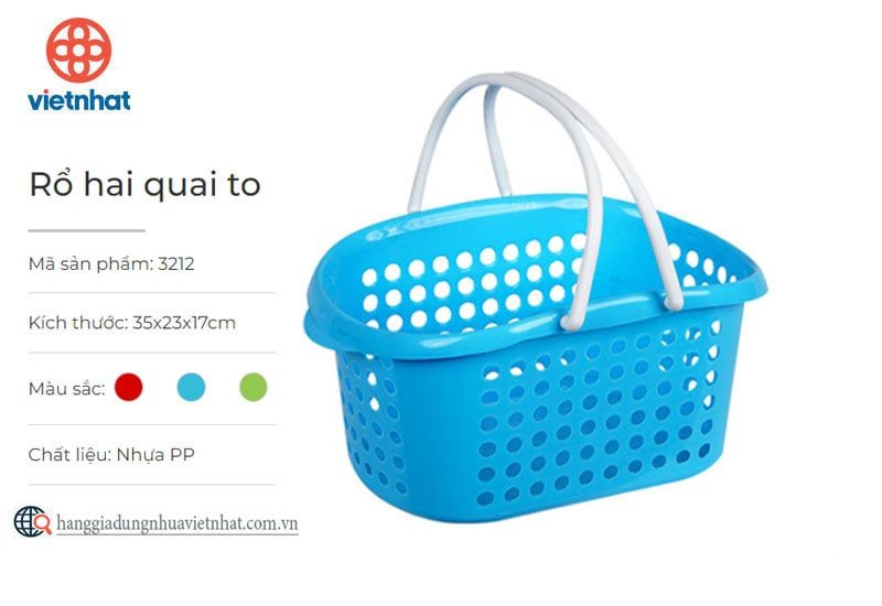 Rổ 2 quai đại 3212