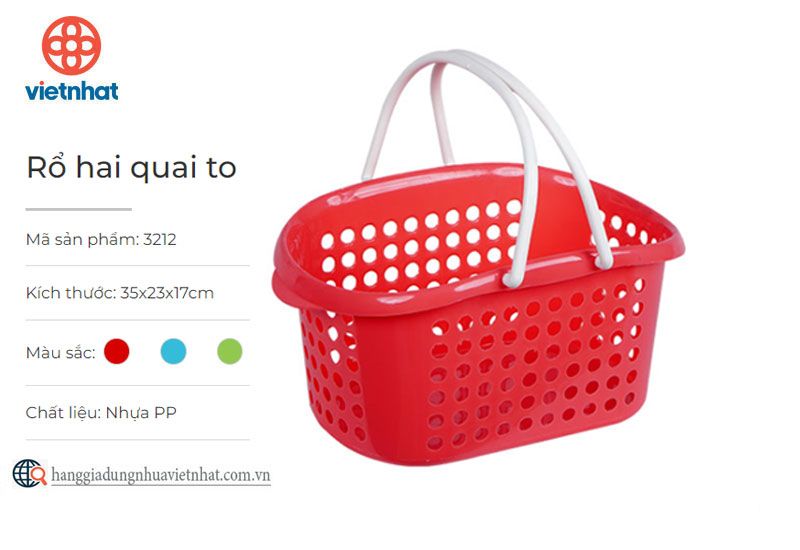 Rổ 2 quai đại 3212