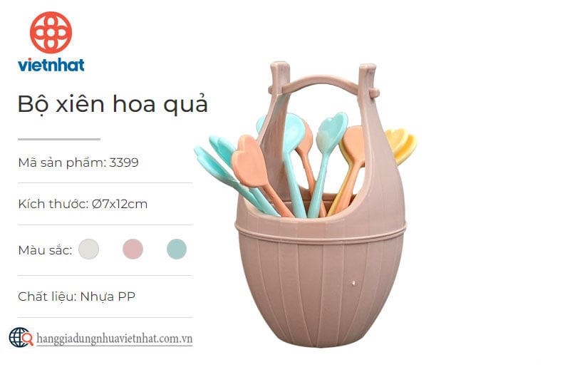 Bộ xiên hoa quả 3399