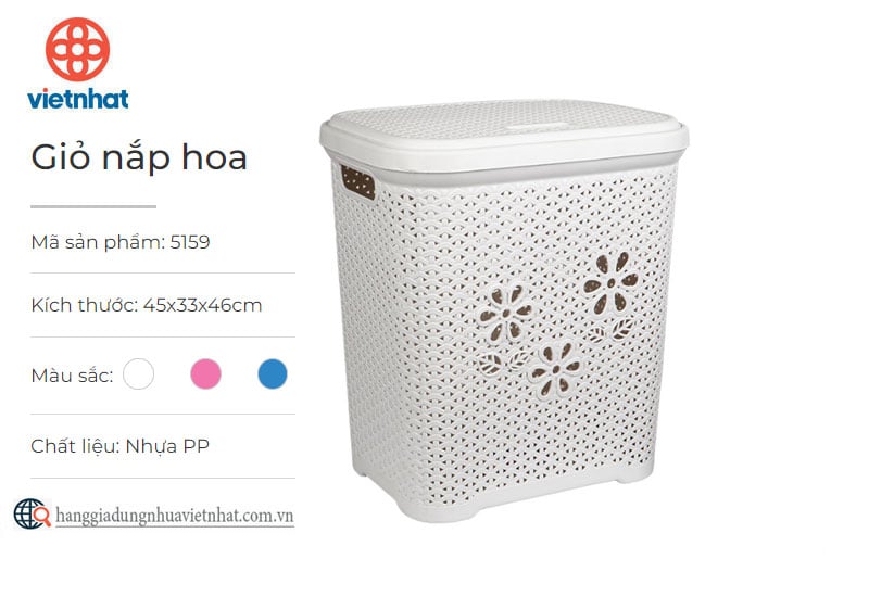 Giỏ nắp hoa 5159