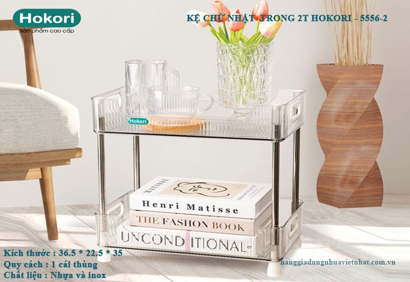 Kệ chữ nhật trong 2T Hokori 5556-2