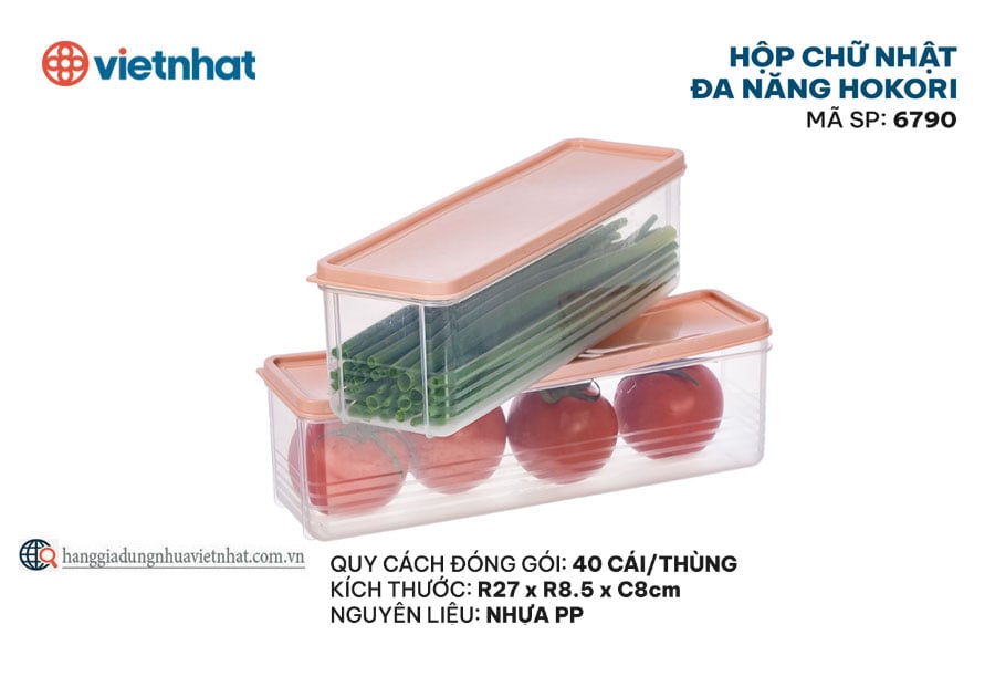 Hộp chữ nhật đa năng 6790