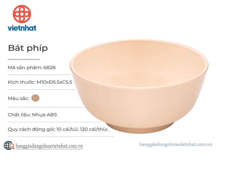 Bát cơm phíp 6828