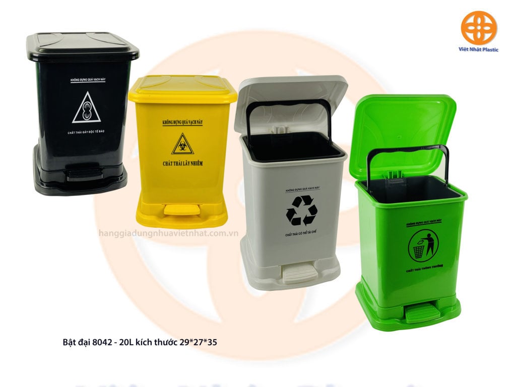 Bật rác đại 8042 có in