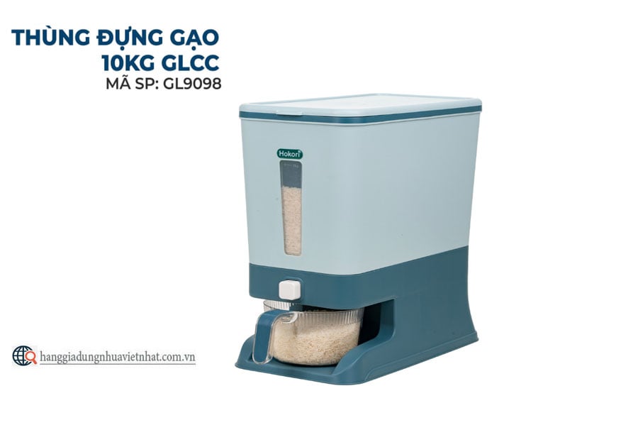 Thùng đựng gạo 10kg GLCC 9098
