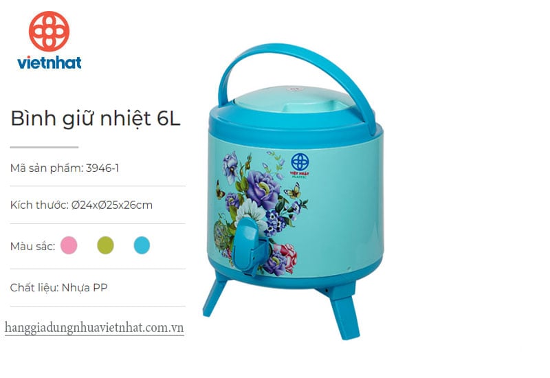 Bình giữ nhiệt 6L 3946-1