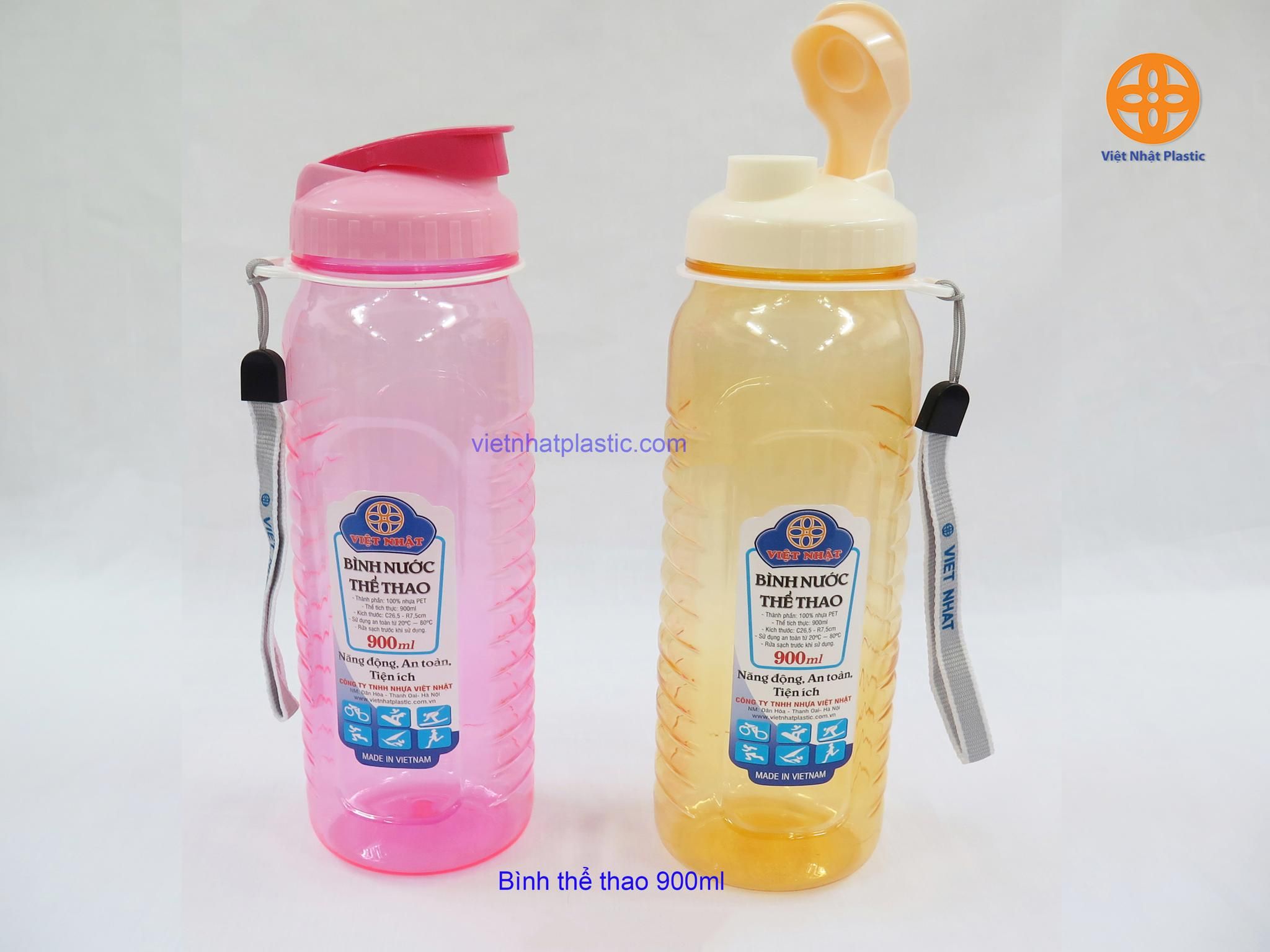 Bình nước học sinh Việt Nhật 550ml750ml900ml Bình nước thể thao có quai treo MS008800890096 Sỉ Rẻ 01281 Lazadavn