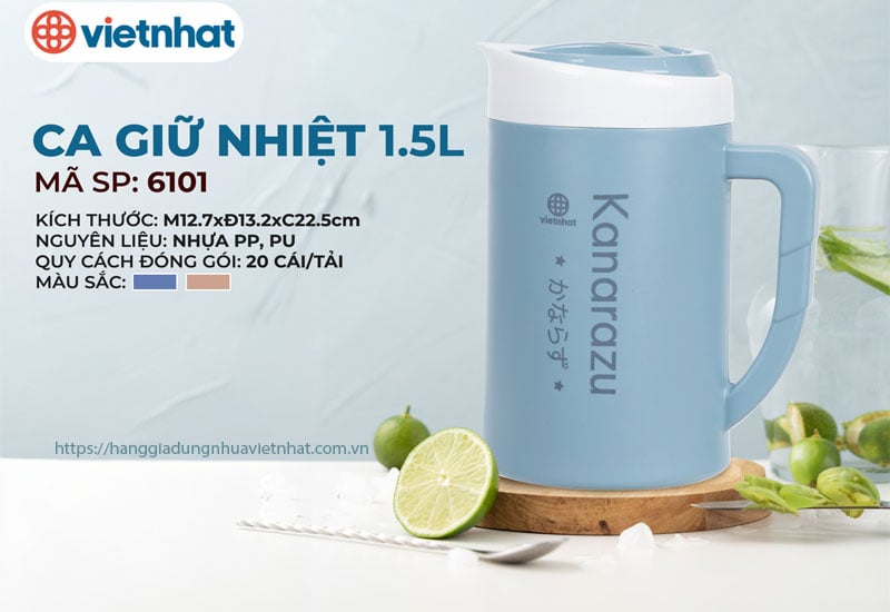 Ca giữ nhiệt 1.5L 6101