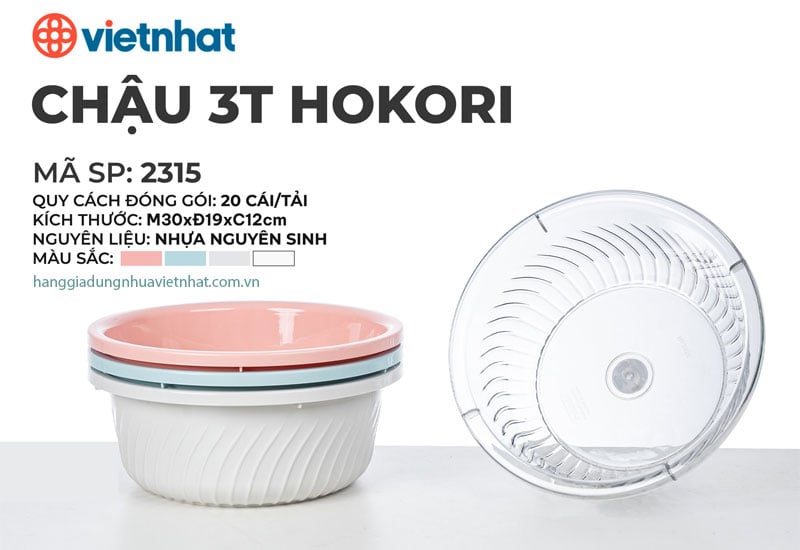 Chậu 3T Hokori 2315 trong