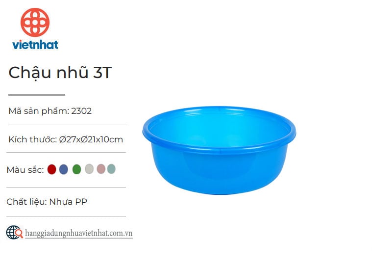 Chậu 3T2 nhũ 2322