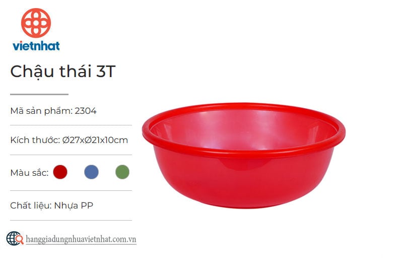 Chậu 3T thái 2304