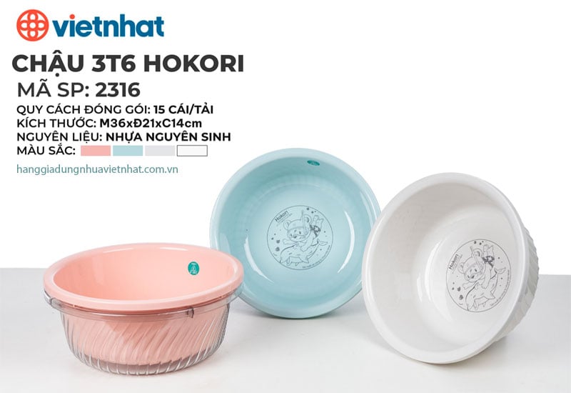 Chậu 3T6 Hokori 2316