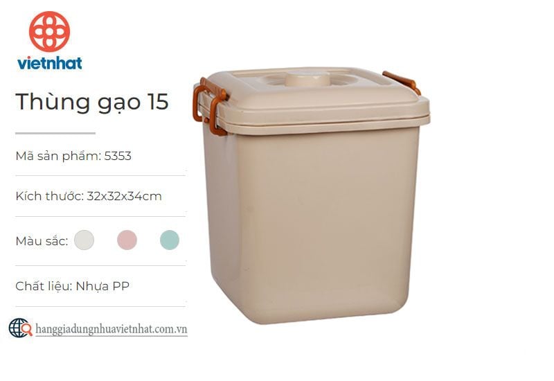 Thùng gạo 15