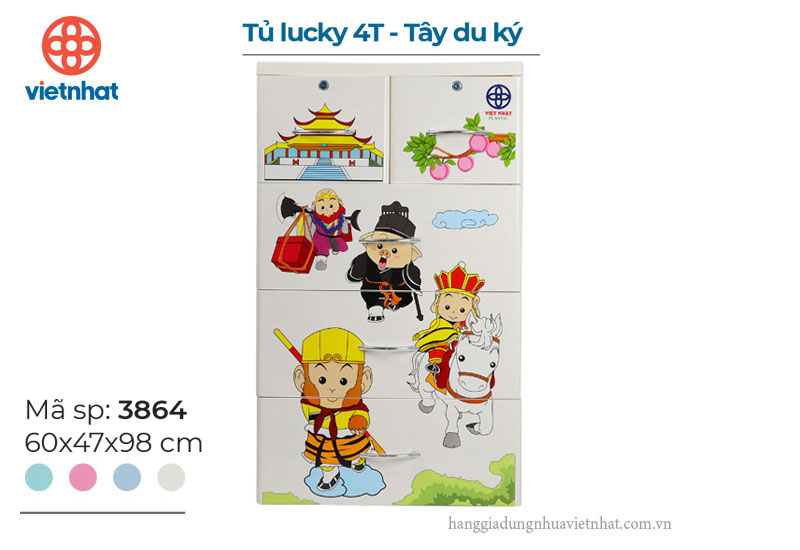 Tủ Lucky 4T - Tây du ký